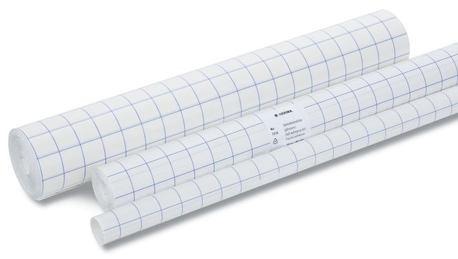 Hovedbilde HERMA selvklebende plastfolie 40cm 5m rutenett (5 ...
