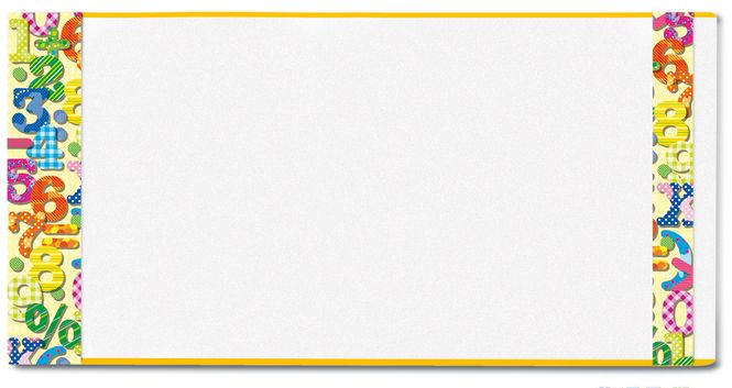 Hovedbilde HERMÄX ferdigbind til bøker, Tall, 267x540 mm (5 ...