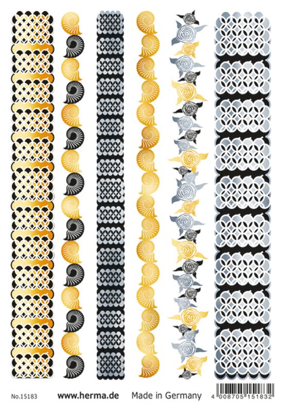 FLASH TATTOO BRACELETS, 6 motiver (5 pakk)