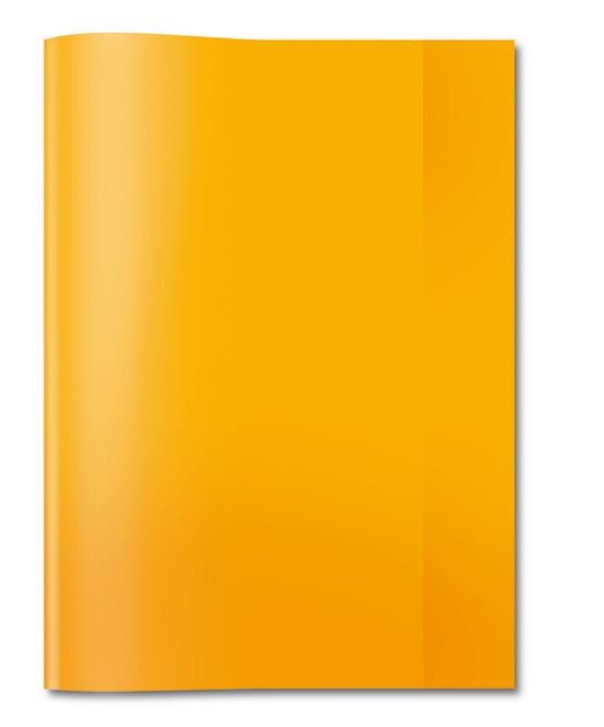 Hovedbilde Ferdigbind til skrivebøker A4 transparent oransje ...