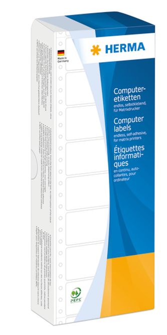 Hovedbilde HERMA dataetiketter i bane 2000 stk, 112x48
